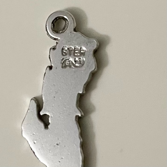 Vintage Sterling Silver Charm Pendant Nova Scotia Canada Travel - Picture 9 of 9